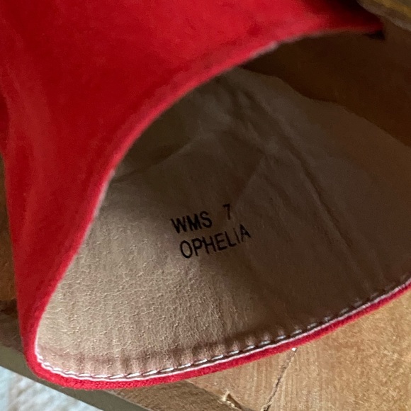 REPORT OPHELIA flat, strapless comfy Sandals Size 7 - Picture 3 of 5